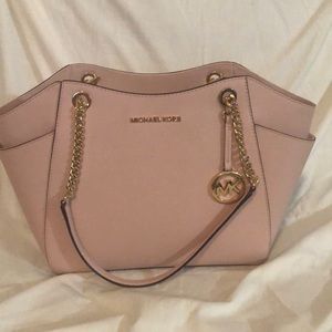 Pink Michael Kors tote new